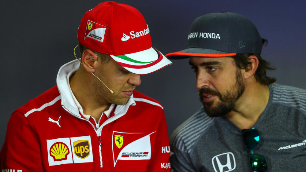 红牛车队力克梅赛德斯，阿隆索状态火热的简单介绍